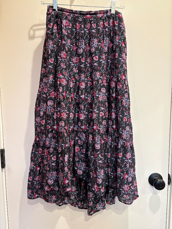 Xirena Hi/Lo Floral Skirt Large L excellent condition! - Picture 1 of 6